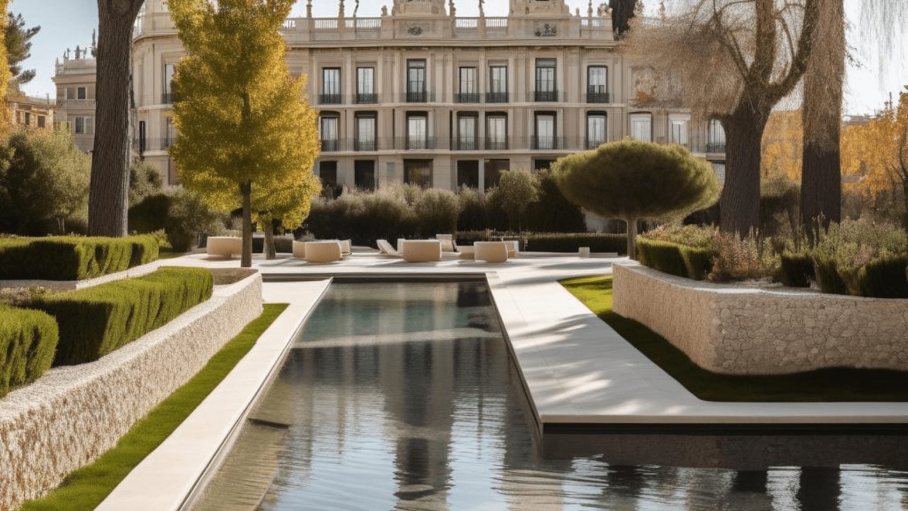 Imagen de Zona Emblemática de Madrid para Promover FitLine en AjusteLineal